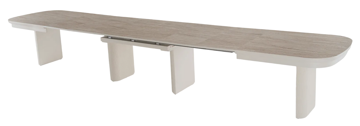 Rozkládací jídelní stůl Asia 200–500 cm