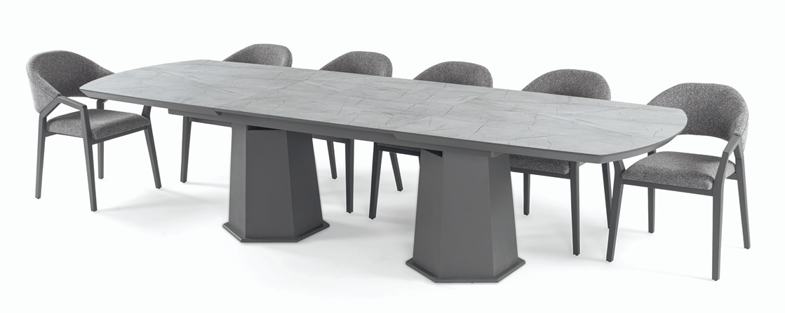 Rozkládací jídelní stůl Limuzin 220–322 cm